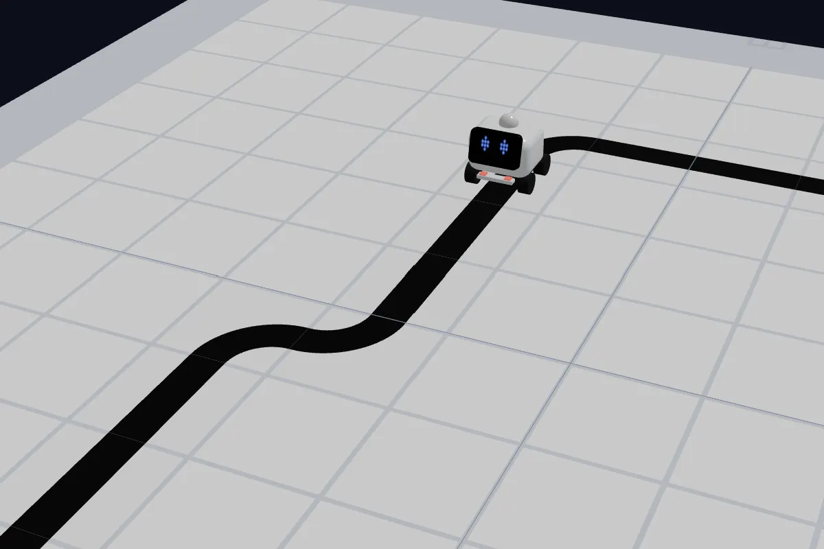 Sigue líneas, proyecto de RoboticStudio
