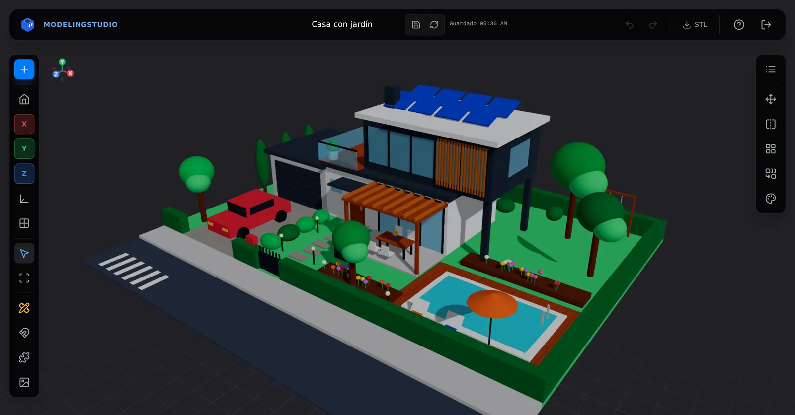 Captura de ModelingStudio