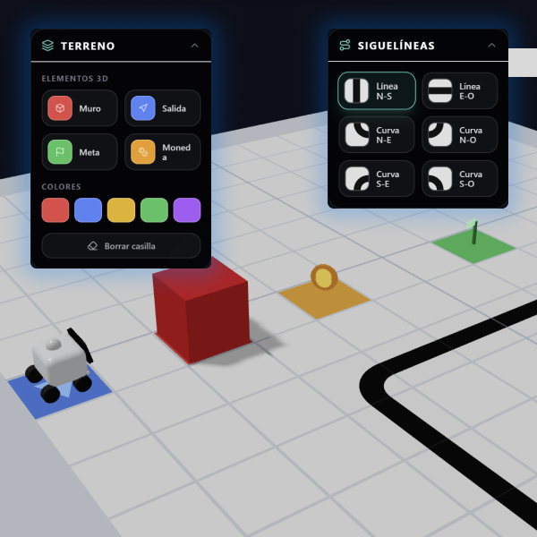 Tablero editable por baldosas